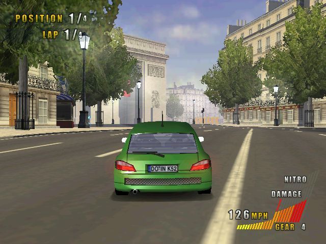 London Racer World Challenge screenshot 3 for Playstation 2